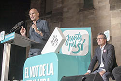 Acte central de Junts pel Sí a Sabadell, 